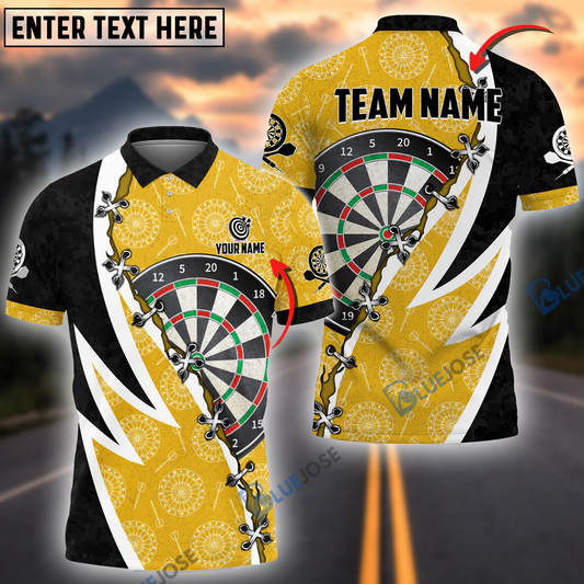 BlueJose Wing Darts Personalized Name, Team Name Shirt (4 Colors)