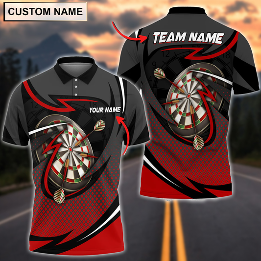 BlueJose Breath Of Thunder Darts Board Personalized Name Shirt