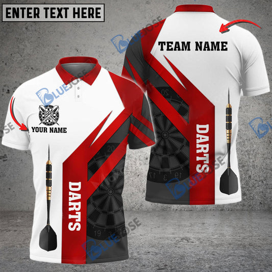 BlueJose Darts D Personalized Name, Team Name Shirt (4 Colors)