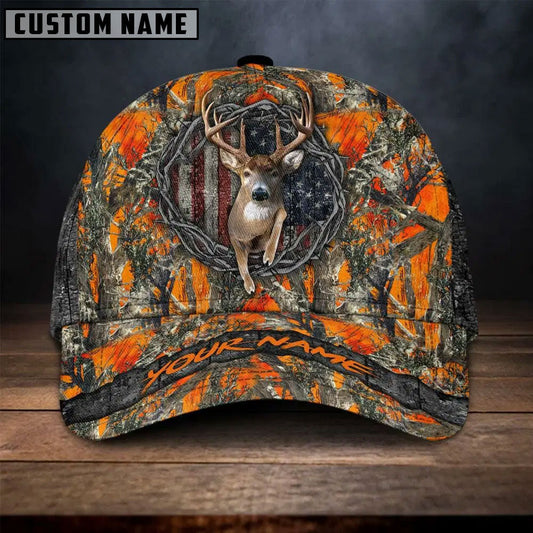 BlueJose Awesome Deer Hunting Personalized Cap