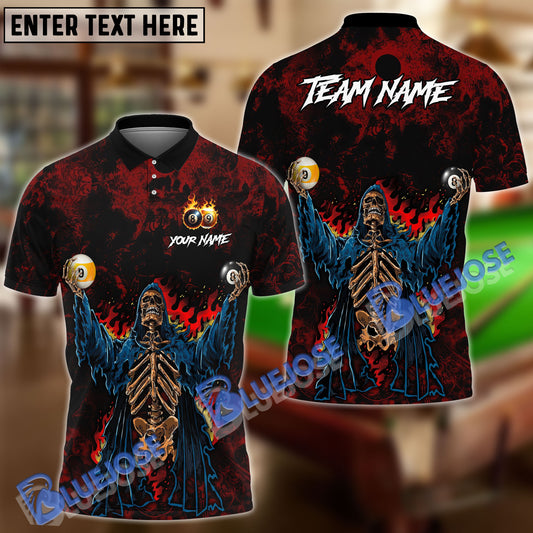 BlueJose Billiards Ball 8 And 9 Praise The Hell Personalized Name, Team Name Shirt (4 Colors)