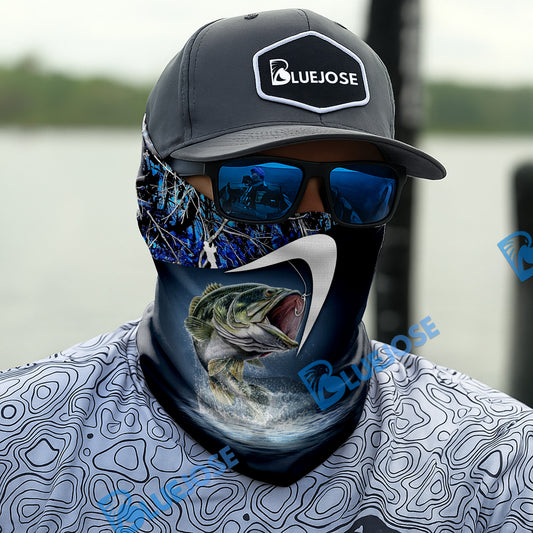 BlueJose Largemouth Bass Neck Gaiter