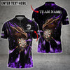 BlueJose Darts Flaming Dragon Personalized Name, Team Name Shirt (4 Colors)