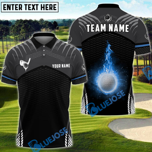 BlueJose Golf Sport Personalized Name, Team Name 3D Shirt