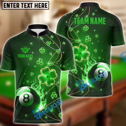 BlueJose Billiards St. Patrick's Day Personalized Shirt