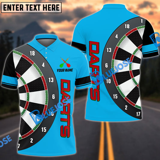 BlueJose Darts Is My Love Personalized Name Shirt (12 Colors)
