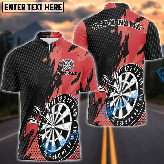 BlueJose Darts Basic Personalized Name, Team Name Shirt ( 5 Colors)