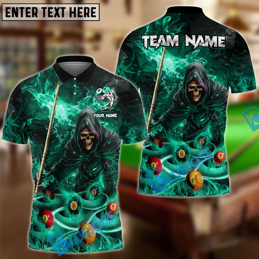 BlueJose Billiards Lord Of Hell Personalized Name, Team Name Unisex Shirt (4 Colors)