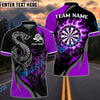 BlueJose Darts Poison Snake Personalized Name, Team Name Shirt ( 6 Colors)