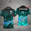 BlueJose Darts Flame Dragon Personalized Name, Team Name Shirt (4 Colors)