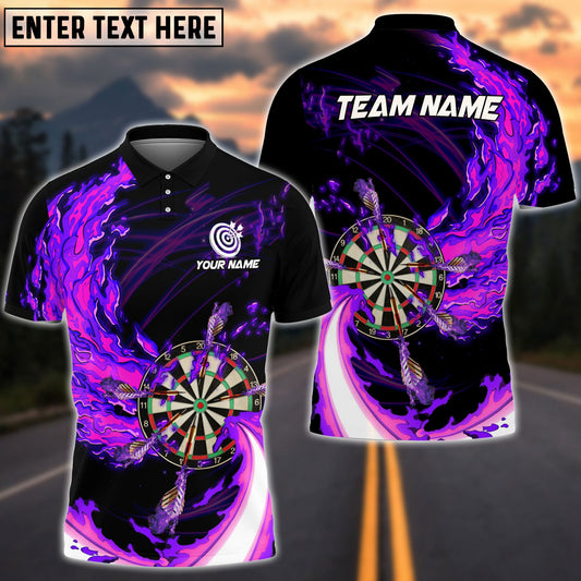 BlueJose Breath Of Fire Darts Personalized Name, Team Name Shirt (4 Colors)