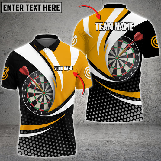 BlueJose Curve Darts Eagle Personalized Name, Team Name Shirt