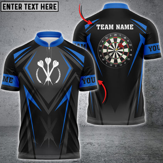 BlueJose Darts Shirt For Team Personalized Name, Team Name Shirt (4 Colors)