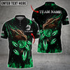 BlueJose Personalized Name Dragon Bowling And Pins Multicolor 3D Shirt