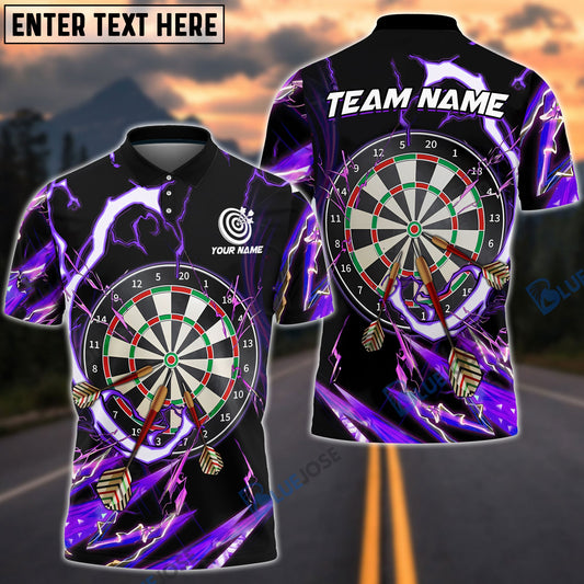 BlueJose Breath Of Thunder Darts Personalized Name, Team Name Shirt (6 Colors)