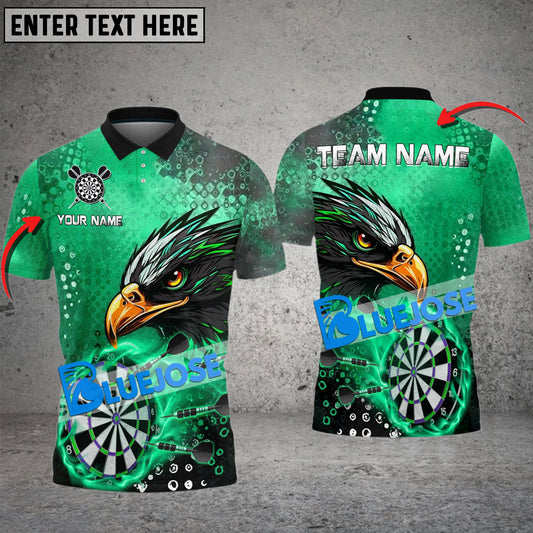 BlueJose Darts Classic Eagle Personalized Name, Team Name Shirt ( 5 Colors)