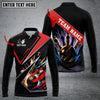 BlueJose Bowling And Pins Premium Multicolor Customized Name 3D Shirt (4 Colors), Personalized Shirts For Bowling Players