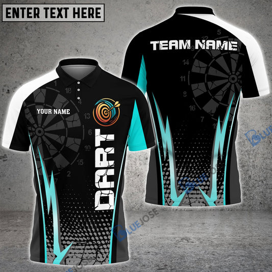 BlueJose Darts Board Personalized Name, Team Name Shirt (5 Colors)