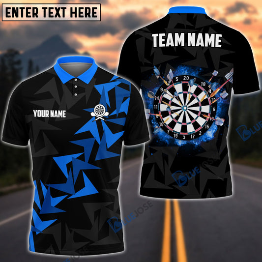 BlueJose Dartboard Personalized Name, Team Name Shirt (4 Colors)