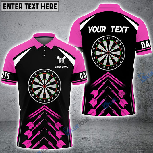 BlueJose Love Darts Personalized Name Shirt (12 Colors)
