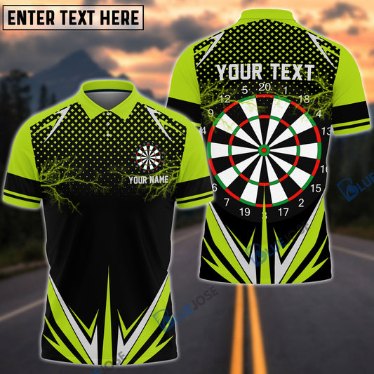 BlueJose Thunder Darts Personalized Name, Team Name Shirt (12 Colors)