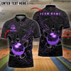 BlueJose Bowling And Pins Changing The Time Customized Name 3D Shirt ( 6 Colors)