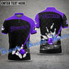 BlueJose Bowling and Pins Exclusive Sport Style Customized Name, Team Name 3D Shirt (4 Colors)