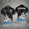 BlueJose Bowling And Pins Scratch Customized Name 3D Shirt (8 Colors)