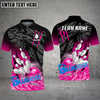 BlueJose Bowling And Pins Scratch Customized Name 3D Shirt (8 Colors)