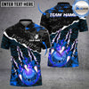 BlueJose Bowling And Pins Monster Hand Customized Name 3D Shirt (4 Colors)