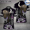 BlueJose Bowling And Pins Wolf Viking Warrior Customized Name 3D Shirt (4 Colors)