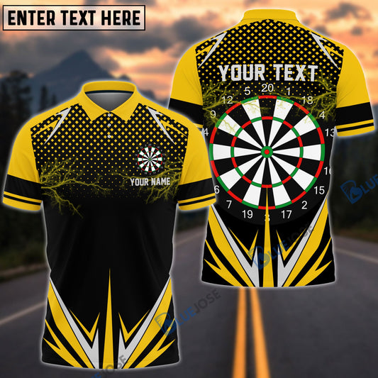 BlueJose Thunder Darts Personalized Name, Team Name Shirt (12 Colors)