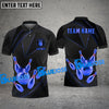 BlueJose Bowling And Pins Premium Crown Customized Name 3D Shirt (6 Colors)
