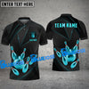 BlueJose Bowling And Pins Premium Crown Customized Name 3D Shirt (6 Colors)