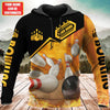 BlueJose Custom Bowling Personalized Name 3D Shirt, Personalized Shirts For Bowling Players