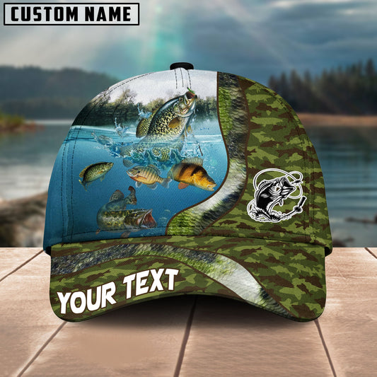 BlueJose Personalized Panfish Cap Camo