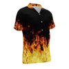 BlueJose Bowling Flame Personalized Name Hawaiian Shirt