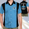 BlueJose Retro Vintage Bowling Personalized Name Hawaiian Shirt