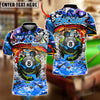 BlueJose Billiards Ball 8 Monster Urban Splash Personalized Name, Team Name Unisex Shirt (4 Colors)