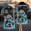 BlueJose Darts Muscular Bulldog Urban Style Personalized Name, Team Name Shirt (4 Colors)