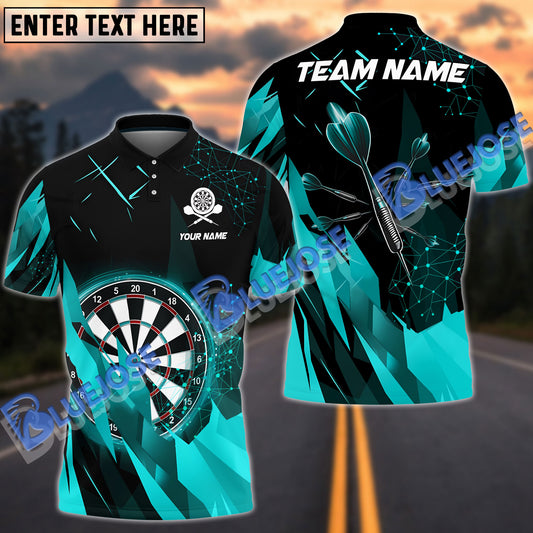 BlueJose Darts Lava Stone Personalized Name, Team Name Shirt (6 Colors)