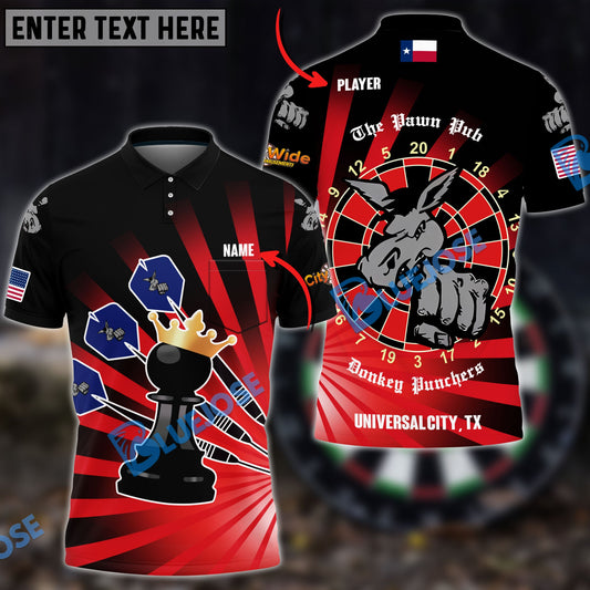 BlueJose Custom Darts Personalized Shirt For Donald Kaeka (4 Colors)