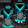 BlueJose Darts Rebirth Flame Phoenix Personalized Name, Team Name Shirt (4 Colors)