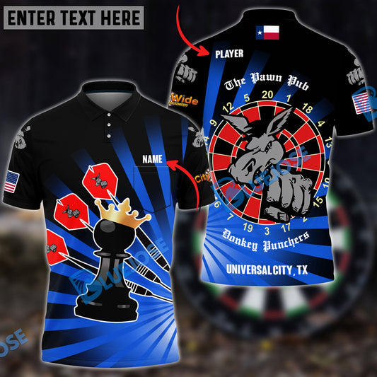 BlueJose Custom Darts Personalized Shirt For Donald Kaeka (4 Colors)
