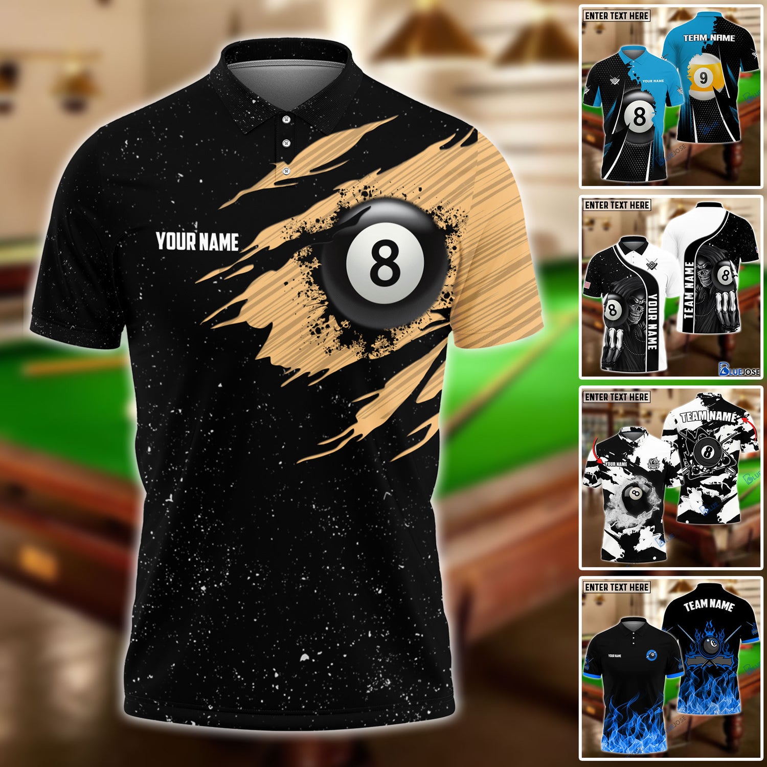 Billiards New Shirt For You & Your Team