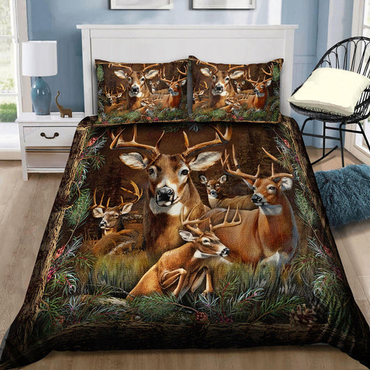 Bluejose Deer Hunting Life Bedding Set