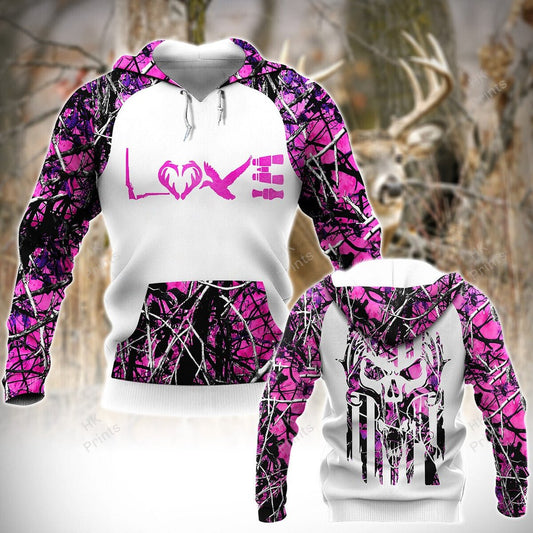 BlueJose Pink Camouflage Country Girl Love Hunting Apparels