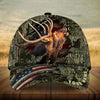 BlueJose Premium Elk Hunting Multicolor Personalized Cap