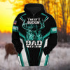 The Premium Dad Deer Hunting Hoodie & Zip Hoodie Multicolor Personalized