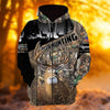 BlueJose Personalized Name The Uniqe Deer Hunting Hoodie & Zip Hoodie  Multicolor